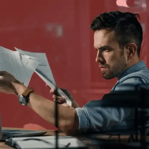 PE Investor_frustrated working late_500x500