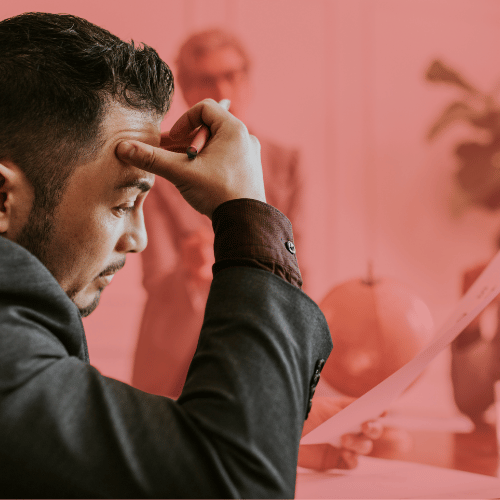 CEO Founder_frustrated bad reporting_500x500