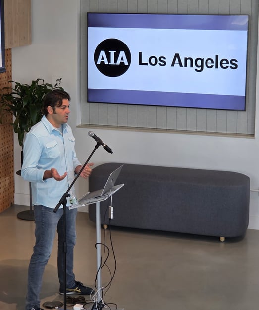 Mark Wald presenting at AIA-LA