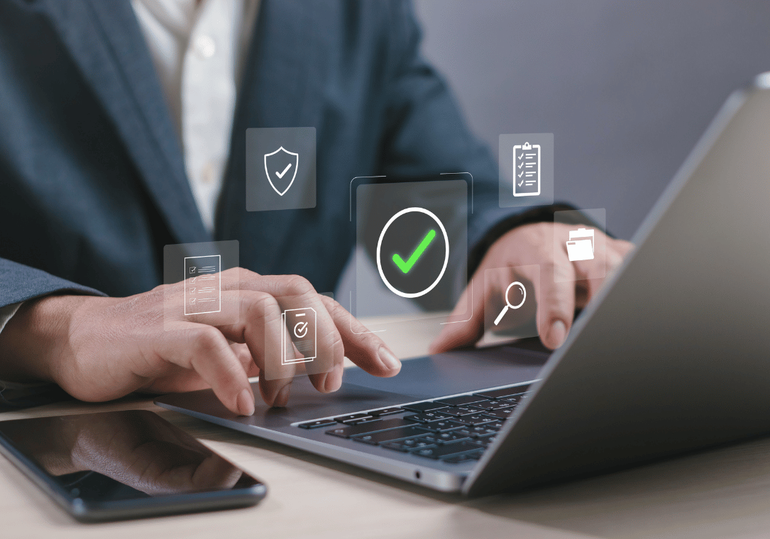 Verify App Hero Data Secure (1085 x 760 px)